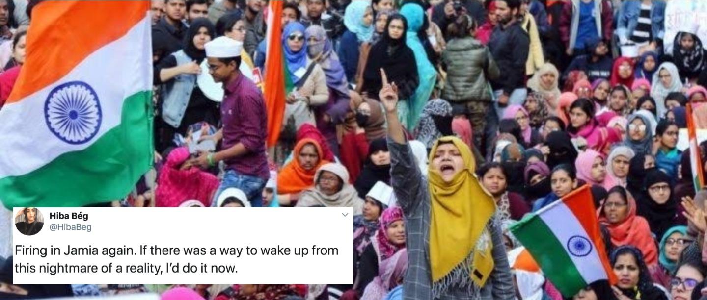 #SOSJamia: Twitter Reacts To Third Shooting At Jamia Protesters In Four Days