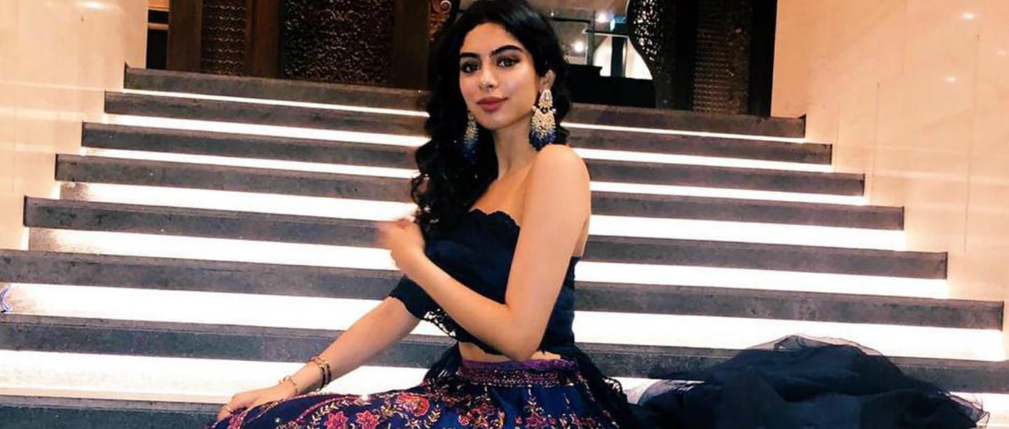 Khushi Kapoor&#8217;s Off-Shoulder (Read Off-The-Charts) Choli Will Make You Look Twice!