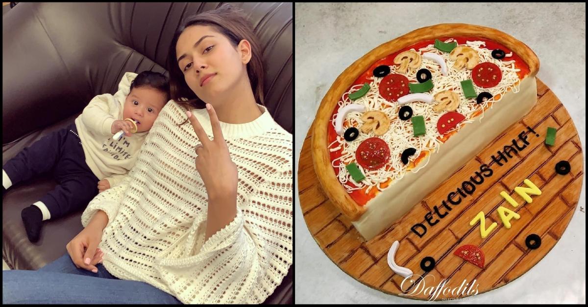 See Pics: Mira Kapoor&#8217;s Cake For Baby Zain&#8217;s Half Birthday Is A Freakin&#8217; Optical Illusion