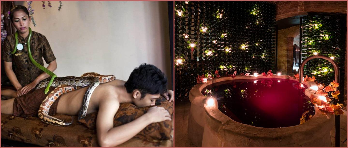 Fancy A Wine Bath? 5 Wellness Therapies From Around The World That You Won&#8217;t Believe Exist