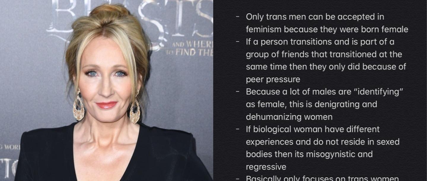 OMG Stop! JK Rowling Explains Her Homophobic Tweets With Yet Another Homophobic Rant