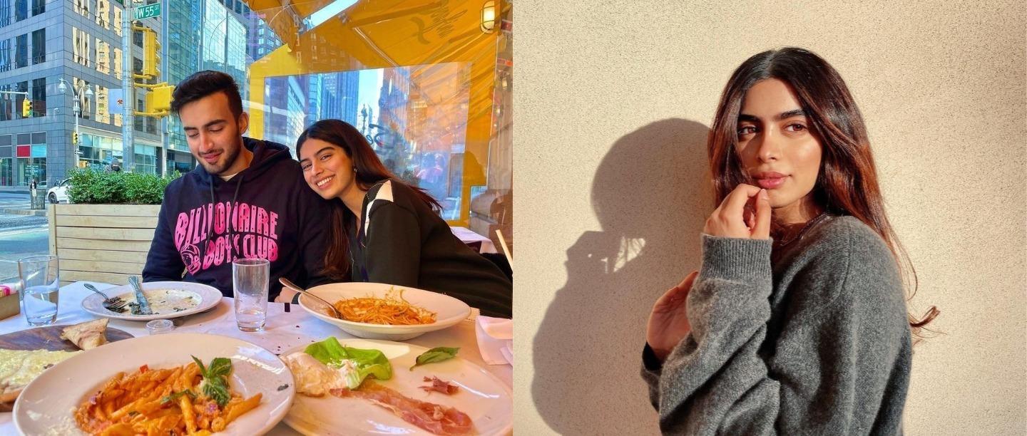 Khushi Kapoor Posts Pic With A Mystery Man &amp; Her BFF&#8217;s Reaction Is Making Us Suspicious