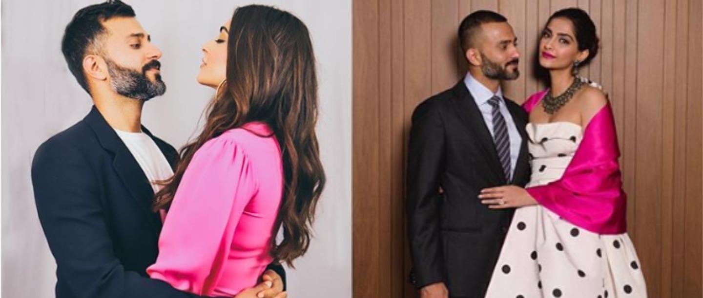 Awwdorable! Anand Ahuja Posts A Sneaky Video Of Sonam Kapoor &amp; You Can&#8217;t Miss It