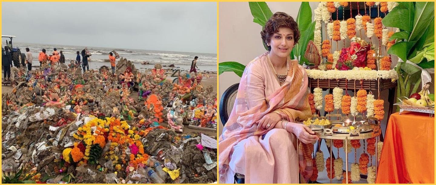 We Need To Do Better: Sonali Bendre Highlights What Juhu Beach Looks Like After Visarjan