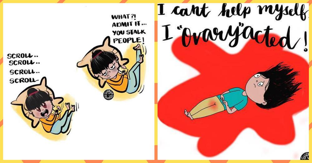 A Girl &amp; Her Life: 7 Illustrations That Are SO Funny (And True!)