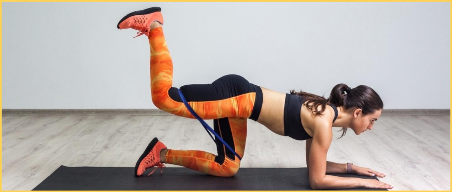 Hot Butt To Boot! 5 Do-Them-Anywhere Resistance Band Moves To Shape Up Your Glutes