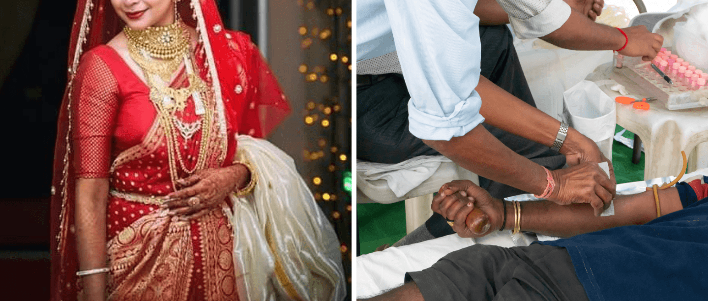 Bride Sets Up Blood Donation Camp For COVID-19 Patients On Wedding Eve &amp; We&#8217;re So Inspired