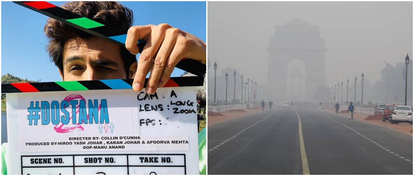 Delhi&#8217;s Hazardous Air Quality Hits Bollywood, Shooting For Dostana 2 Called Off