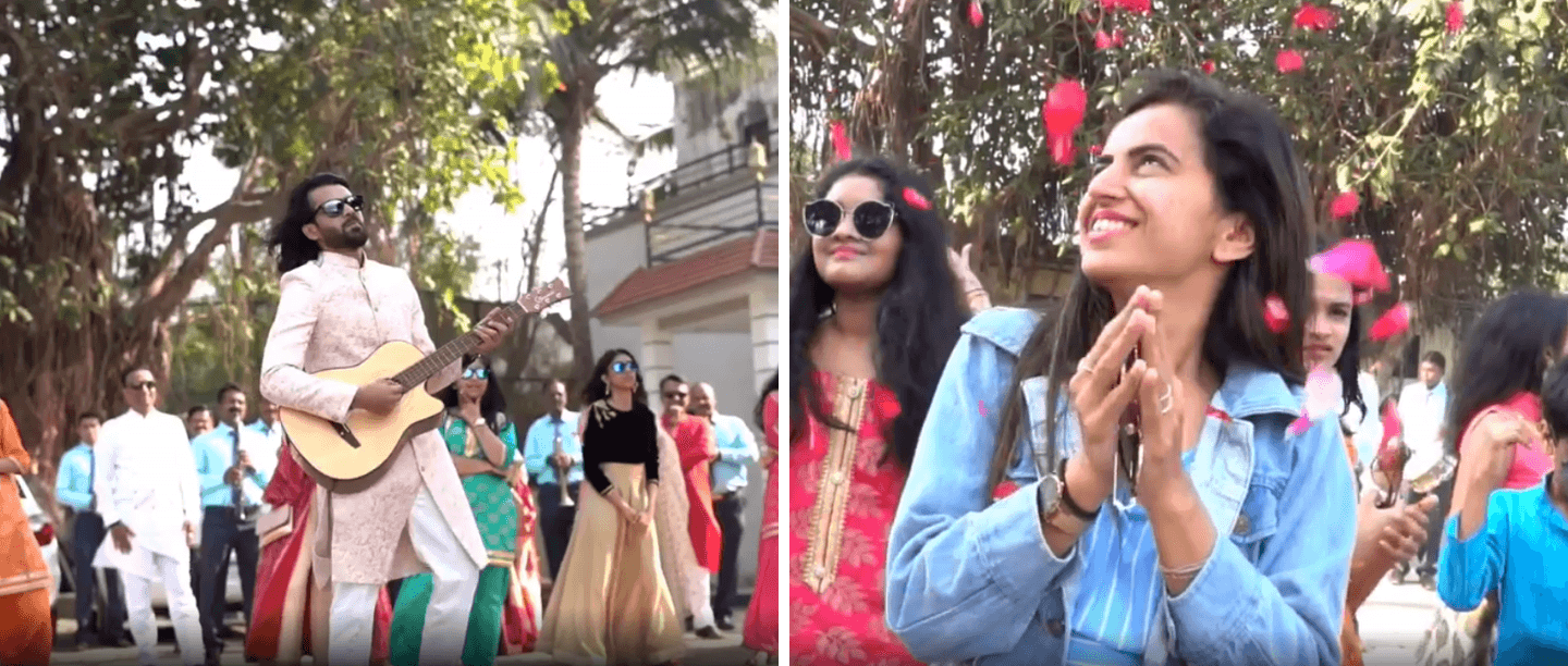 This Surprise Proposal Complete With Band, Baaja &amp; Baraat Is Every Girl&#8217;s Dream!