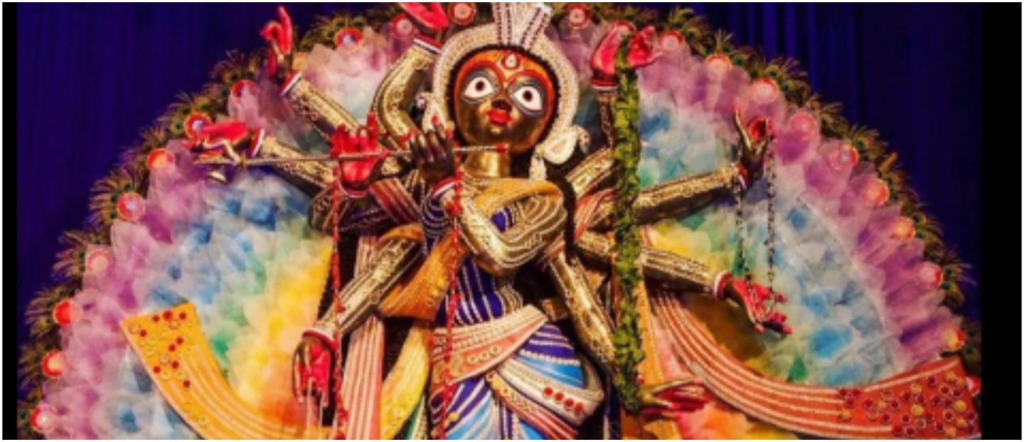 Rainbow Colours, Krishna-Durga Idol: This Pandal Highlights LGBTQ Rights In A Unique Way