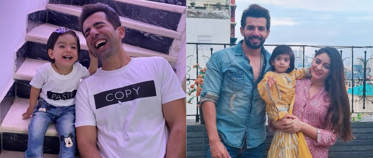 This Video Of Jay Bhanushali&#8217;s Daughter Kissing The TV Screen &amp; Searching For Him Will Make You Cry