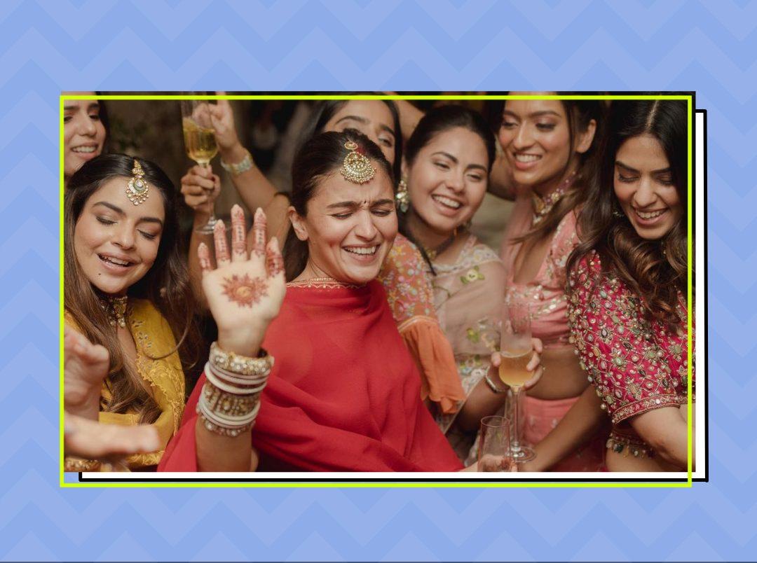 These Pics Of Alia Bhatt&#8217;s Bride Squad At The #RaLia Wedding Are Proof That They Had A Ball