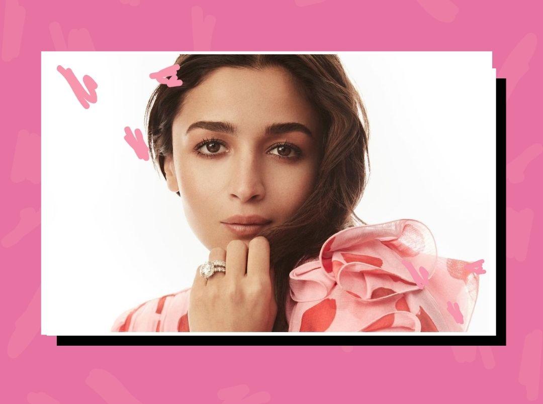 Get Camera Ready With Alia Bhatts Peachy Makeup Look On Koffee With Karan Popxo 