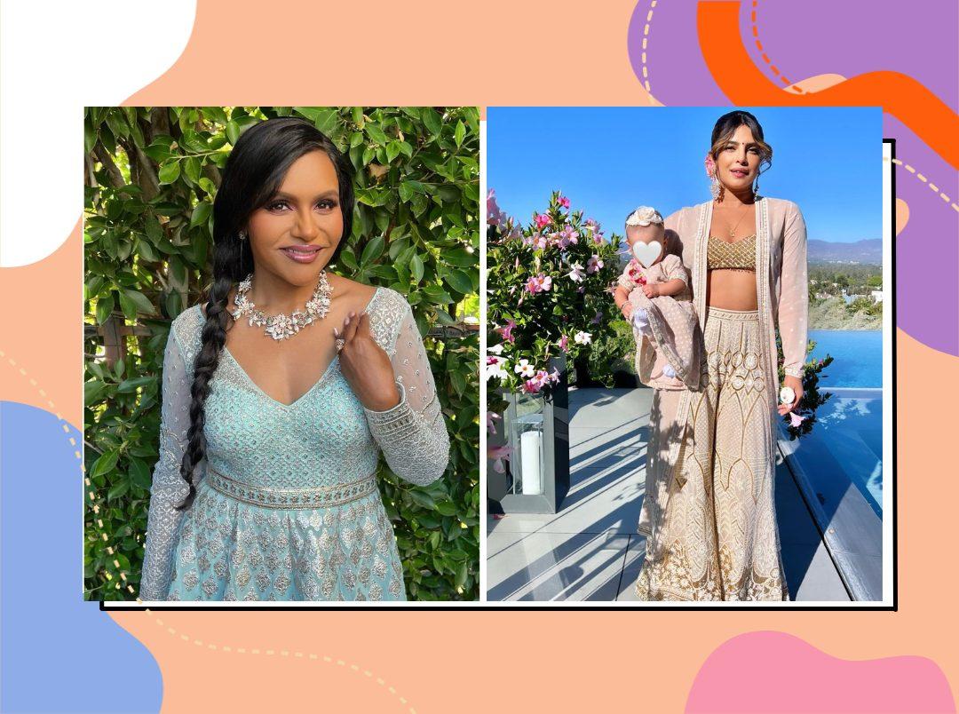 From Priyanka Chopra To Mindy Kaling, Here&#8217;s What The NRIs Wore This Diwali!