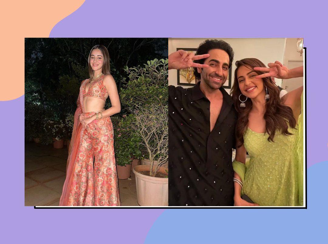 B-Town Celebs Unleash Full Glamm At The First Diwali Party Of The Season