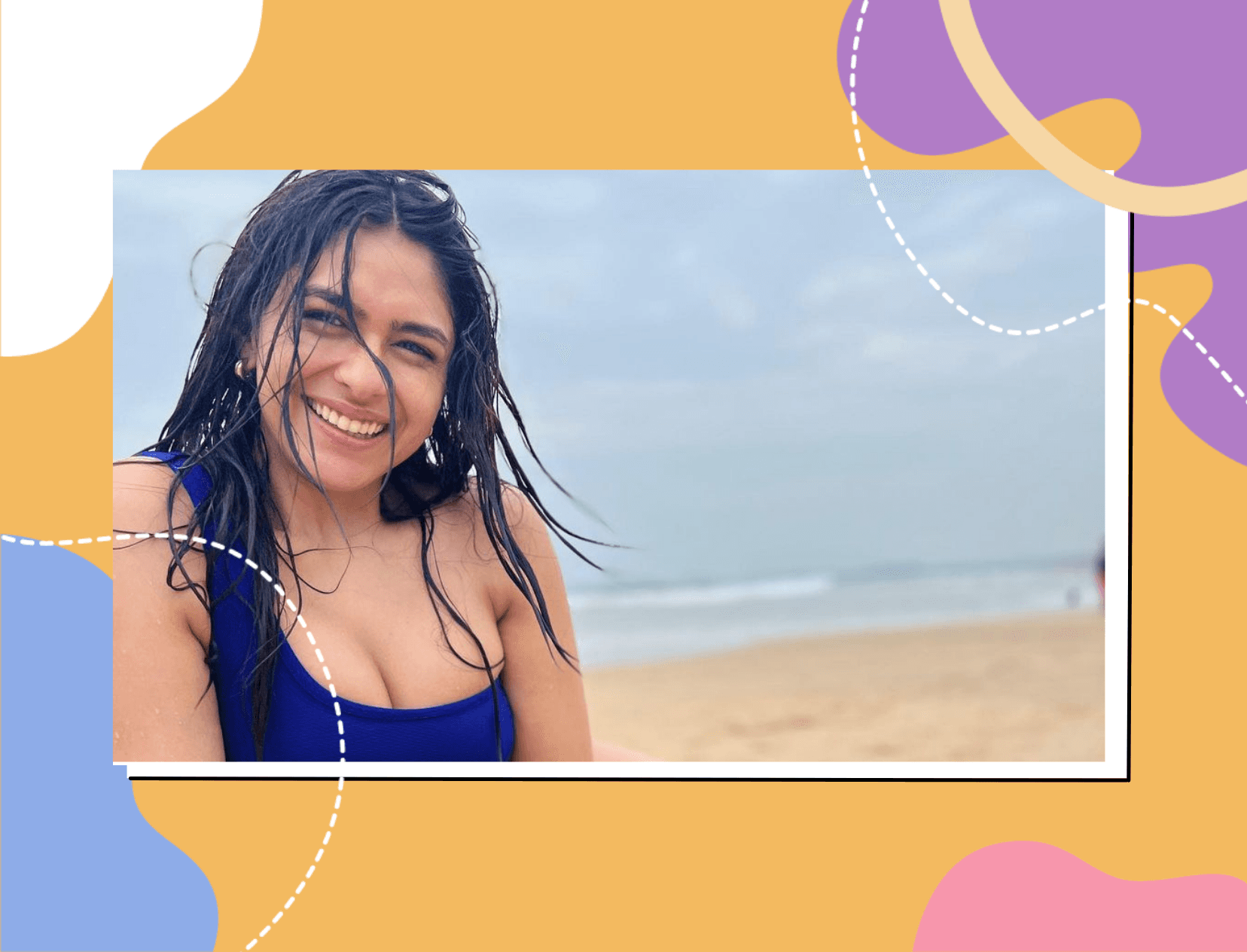 Mrunal Thakur Gets Trolled For Wearing A Bikini &amp; The Reason Is Ridiculous