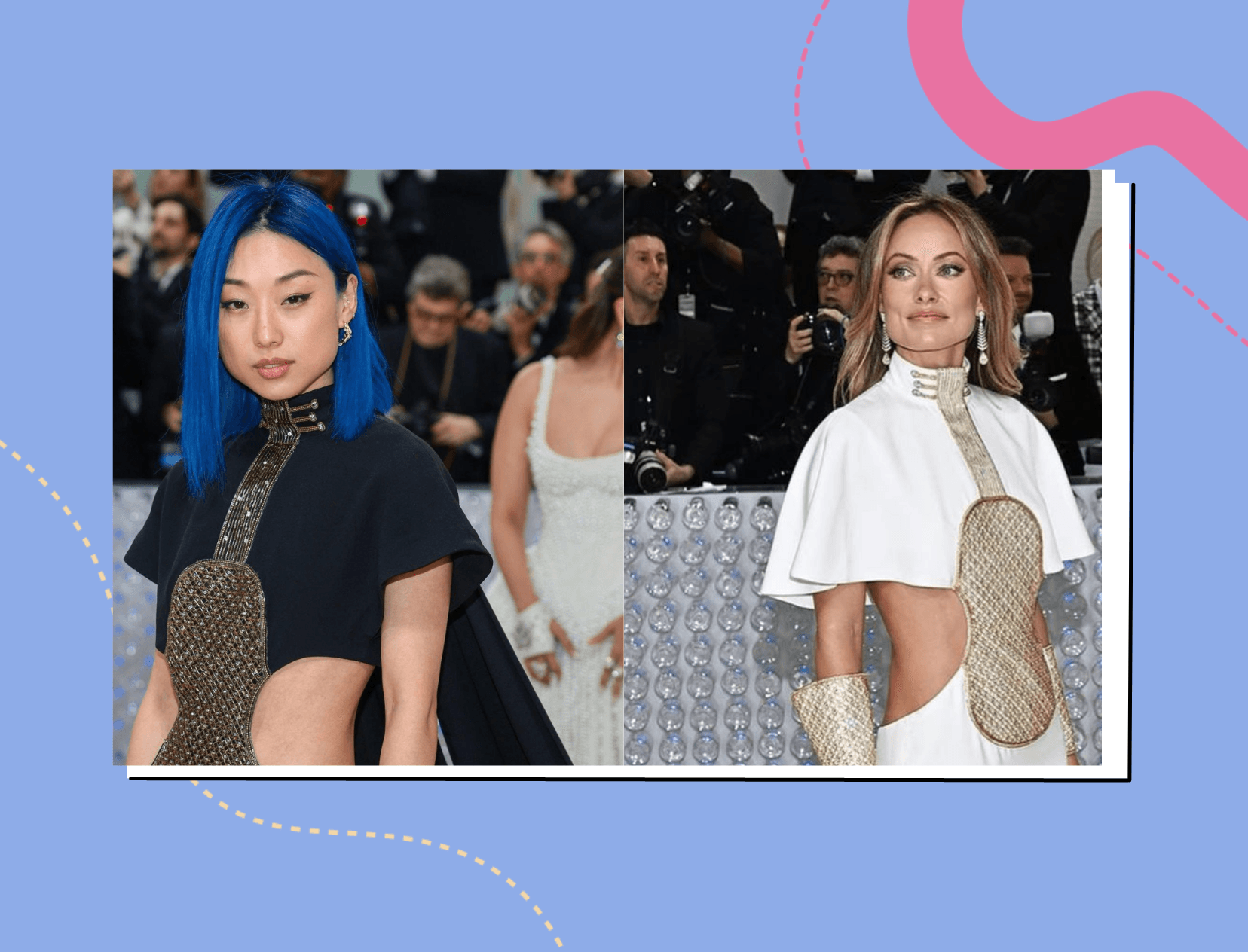 Oh Damn! These Actresses Accidently Wore The Same Outfit To The Met Gala