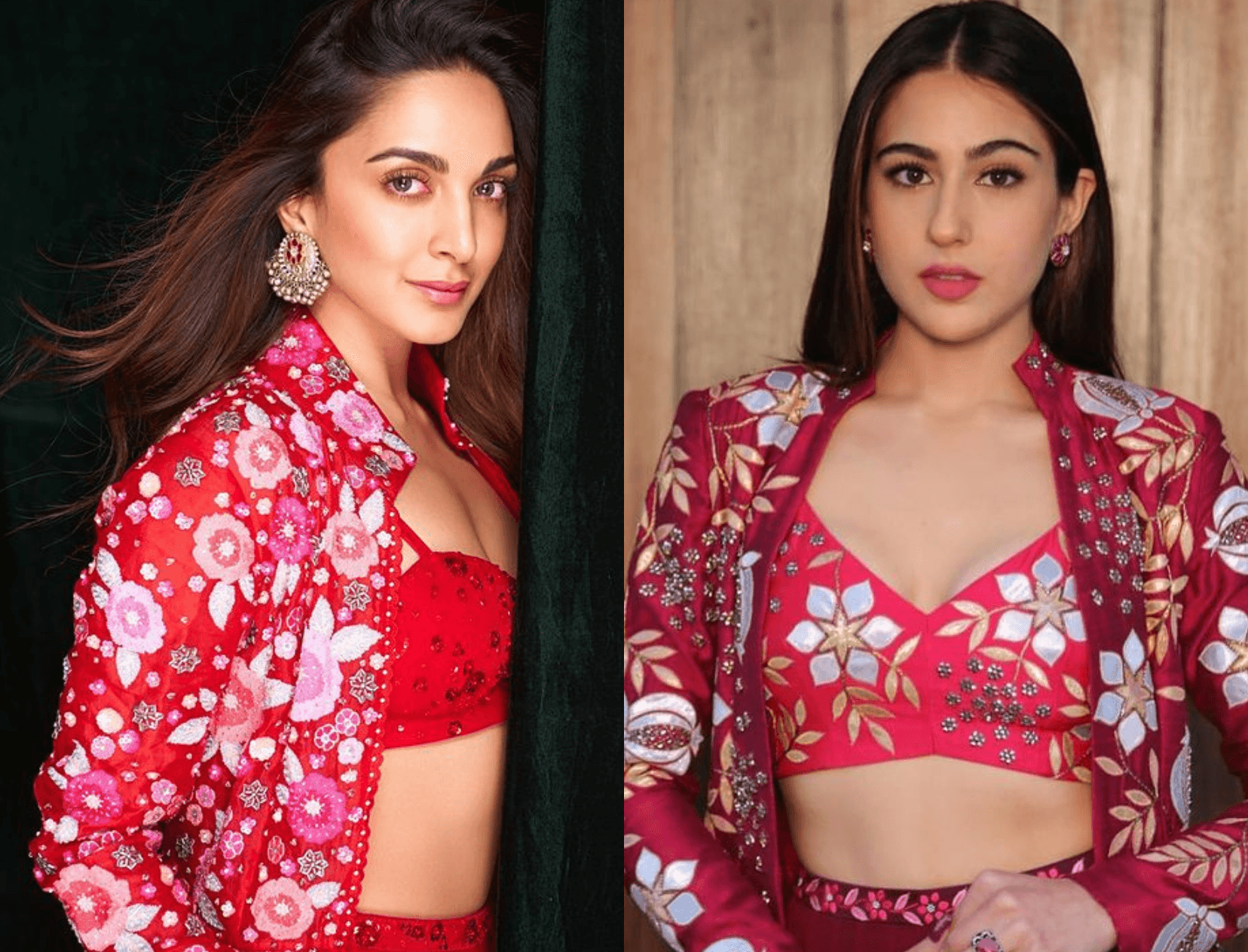 Kiara Advani Or Sara Ali Khan, Who Wore The Red Co-Ord Set Better?