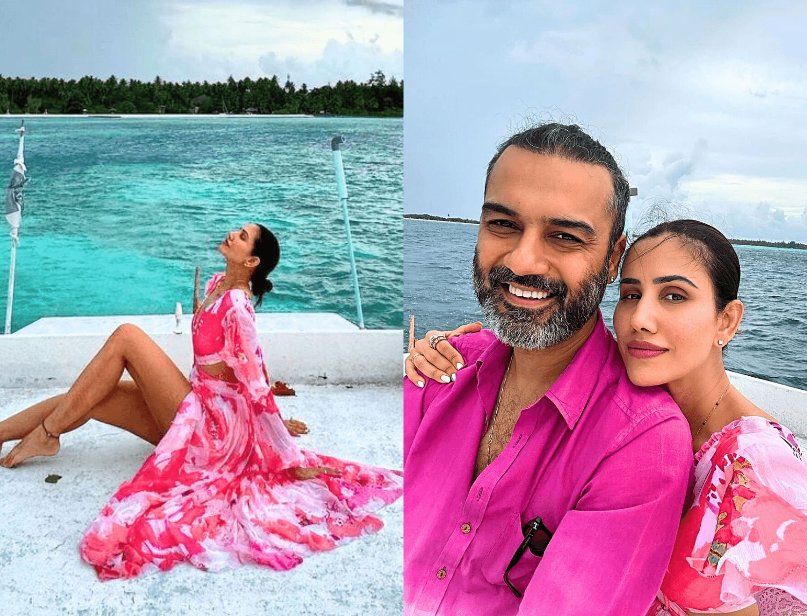 Sonnalli Seygall’s Romantic Honeymoon Pictures Scream ‘Love Is In The Air’