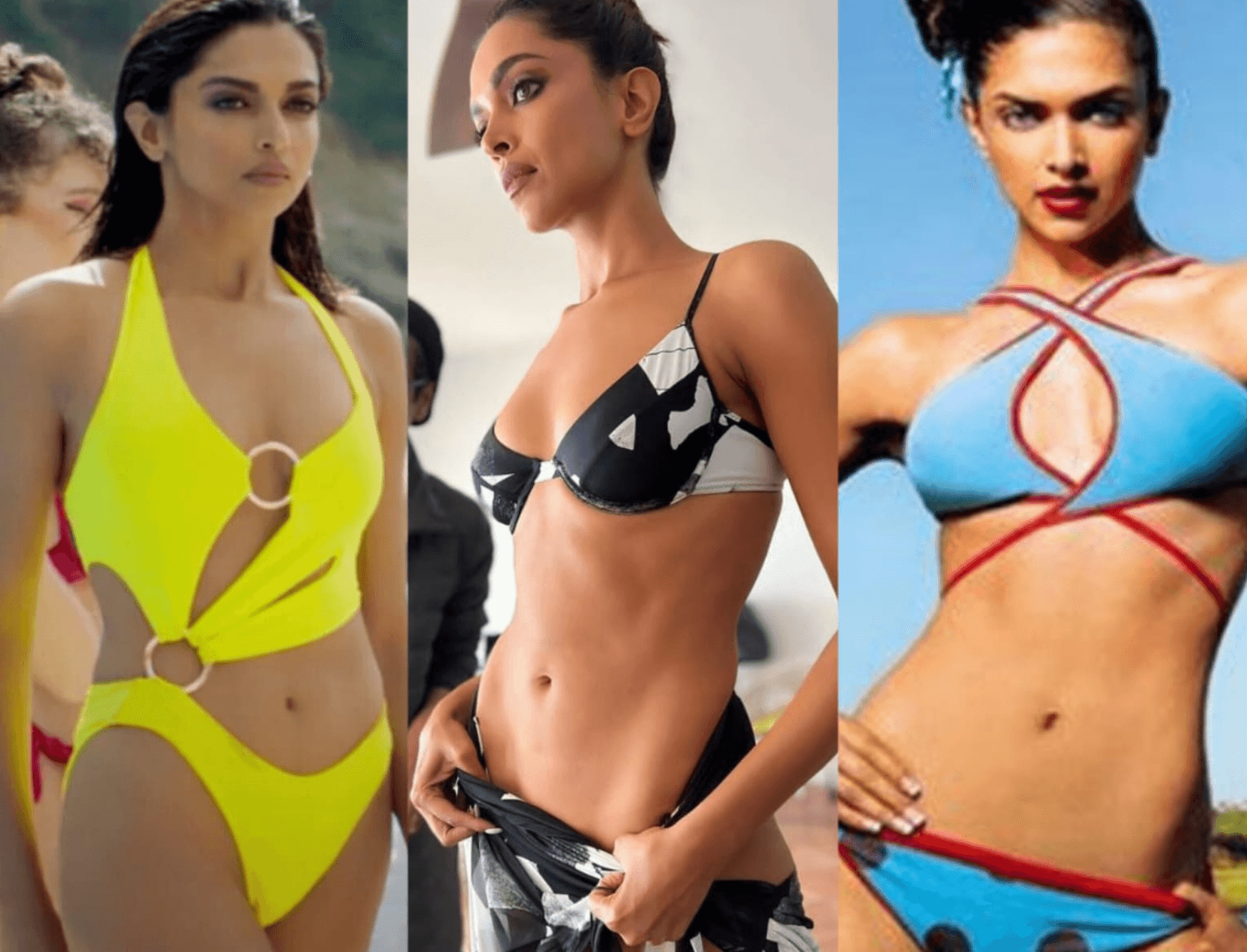 Deepika Padukone&#8217;s Best Swimsuit Looks Over The Years!