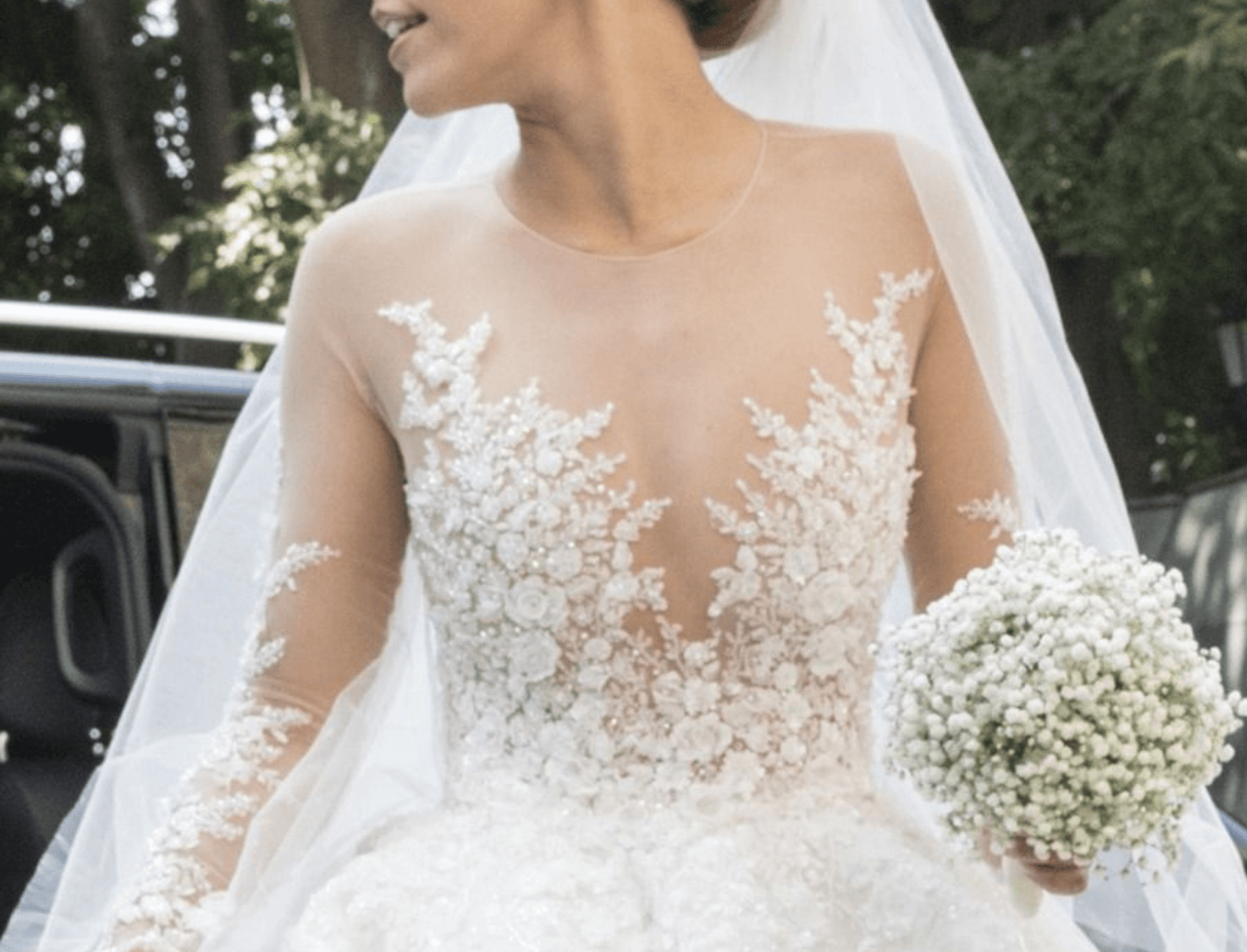 This Singer Holds The Record For Wearing The Most Expensive Wedding Dress