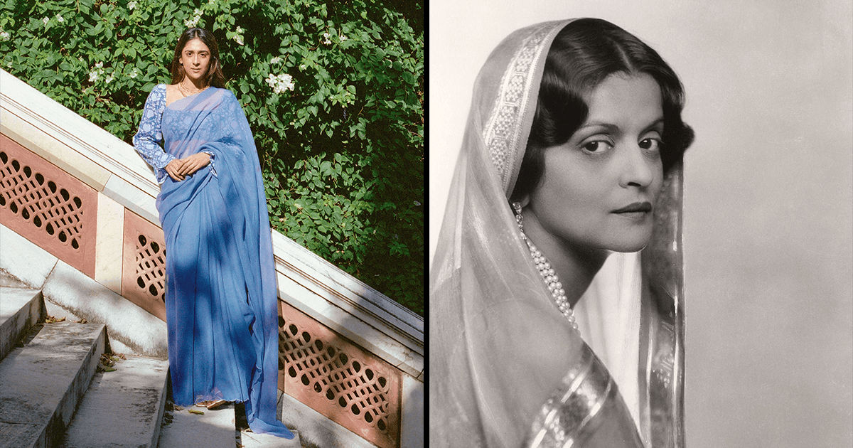 Our Beloved Chiffon Saree Actually Has A Royal Connection &amp; We&#8217;re Gushing Over It More Now