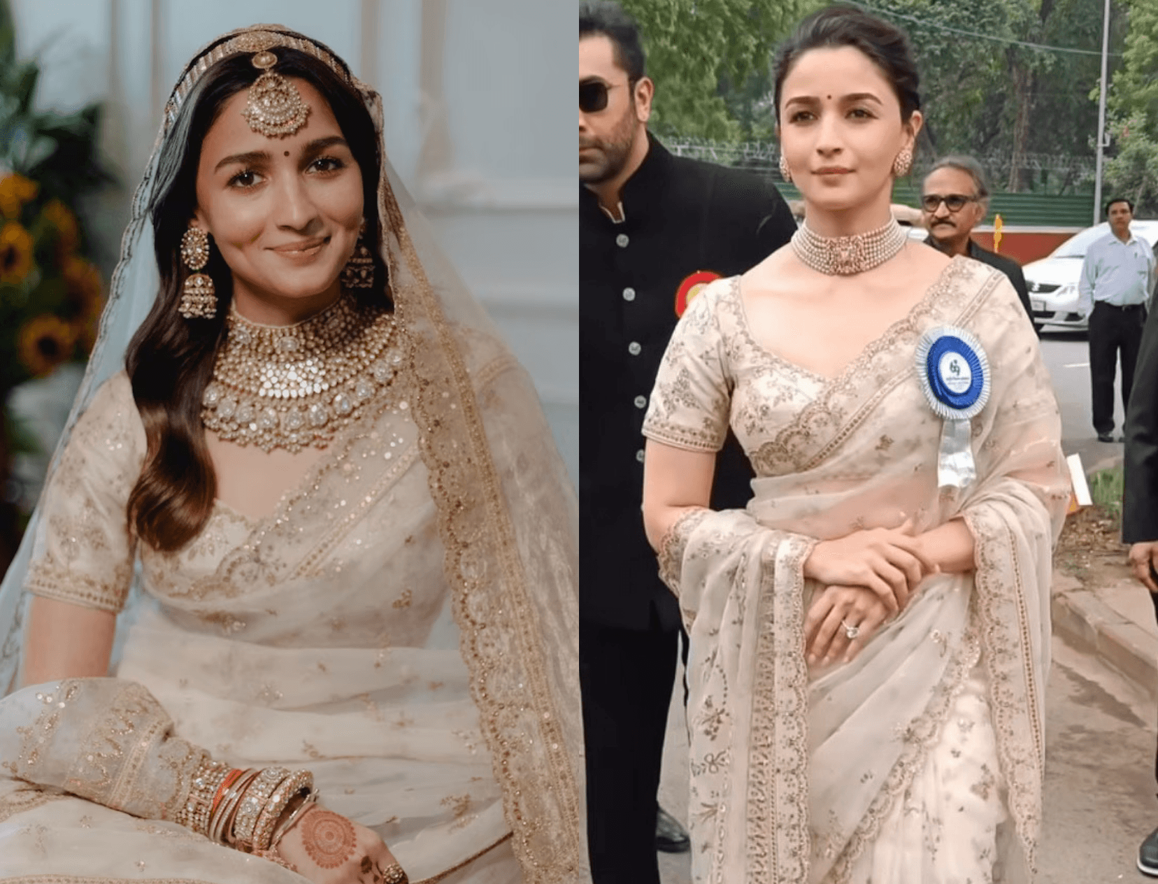 Alia Bhatt Just Re-Wore Her Wedding Saree &amp; We Love How She Styled It!