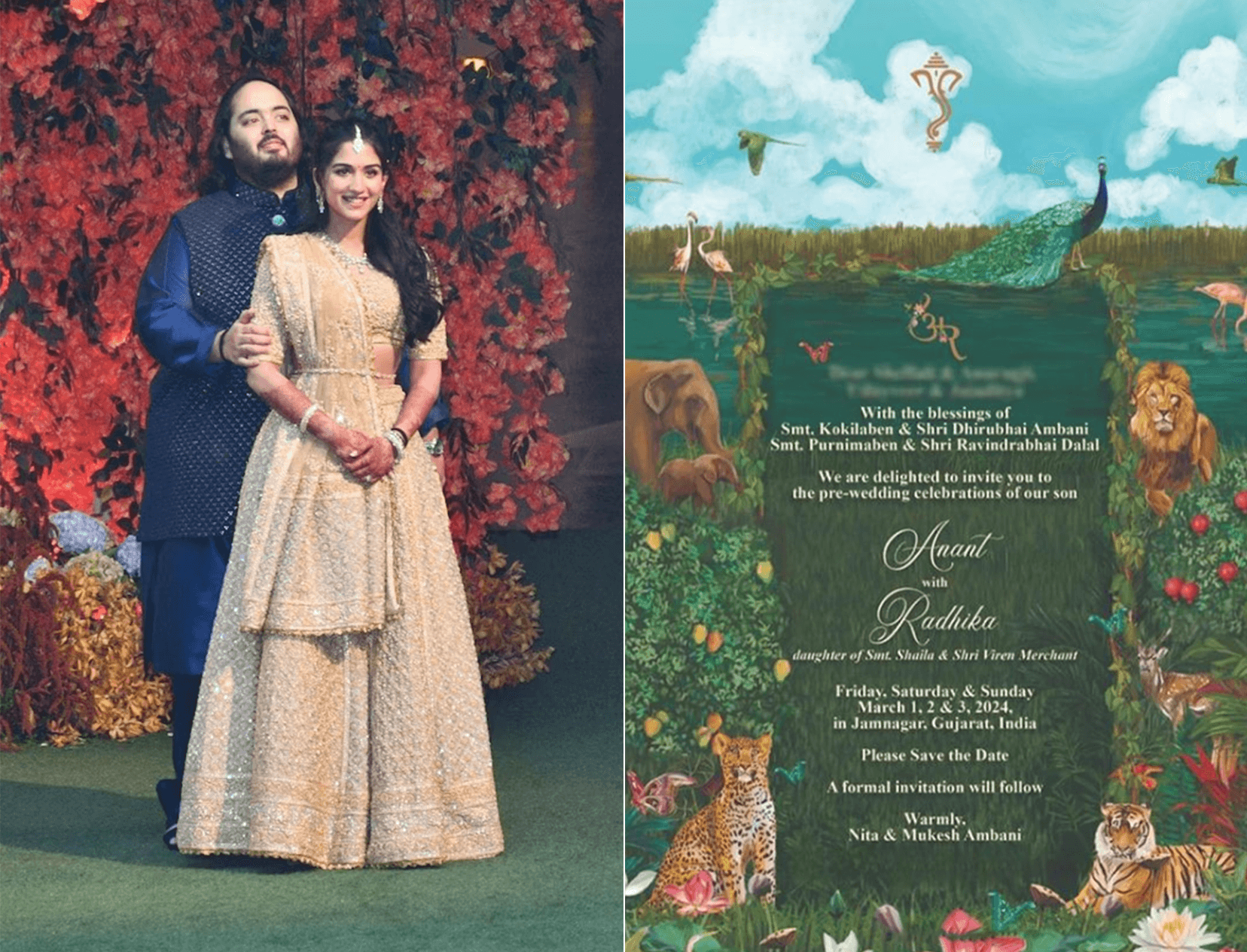 Anant Ambani &amp; Radhika Merchant&#8217;s Pre-Wedding Invite Is Out &amp; It&#8217;s What Dreams Are Made Of