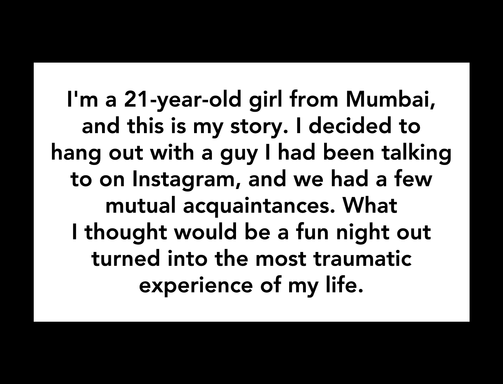 punishmyrapist, Mumbai