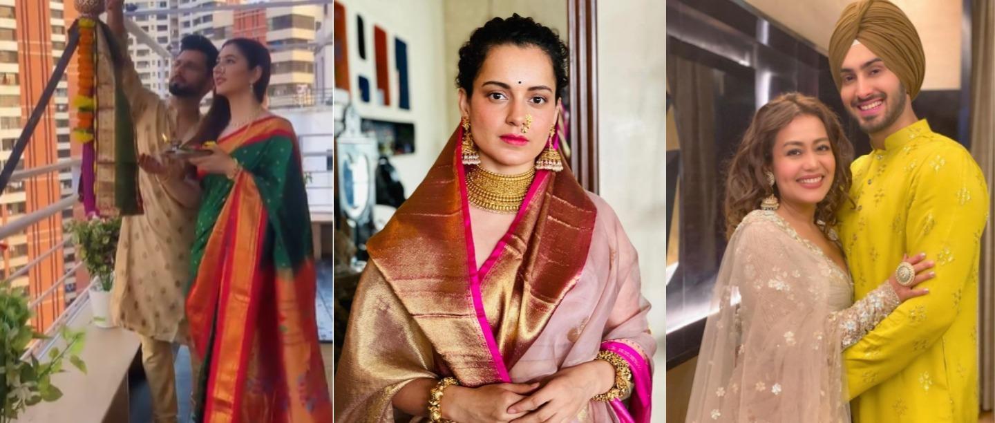 B-Town Rings In Gudi Padwa In The Finest Silk Sarees &amp; We&#8217;ve Bookmarked Our Fav Looks
