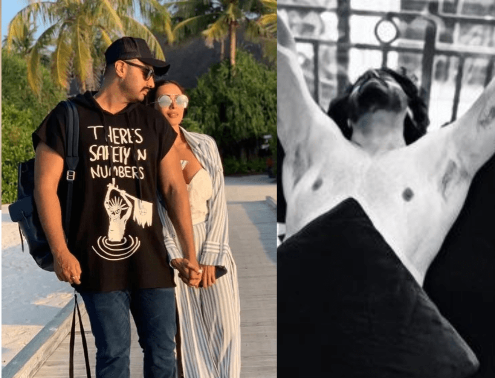 Malaika Arora Burns The &#8216;Gram With Almost Bare Picture Of Arjun Kapoor