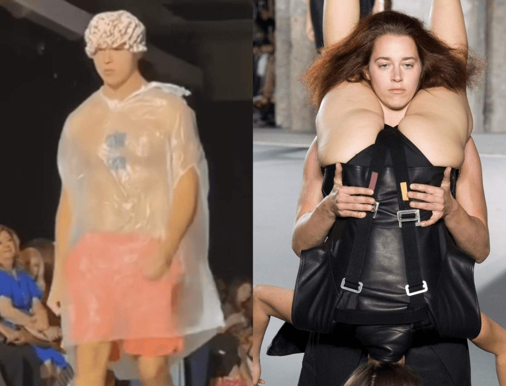 A Trespasser Walked The Ramp AT NYFW In A Garbage Bag &amp; 5 Other Hilarious Fashion Moments!