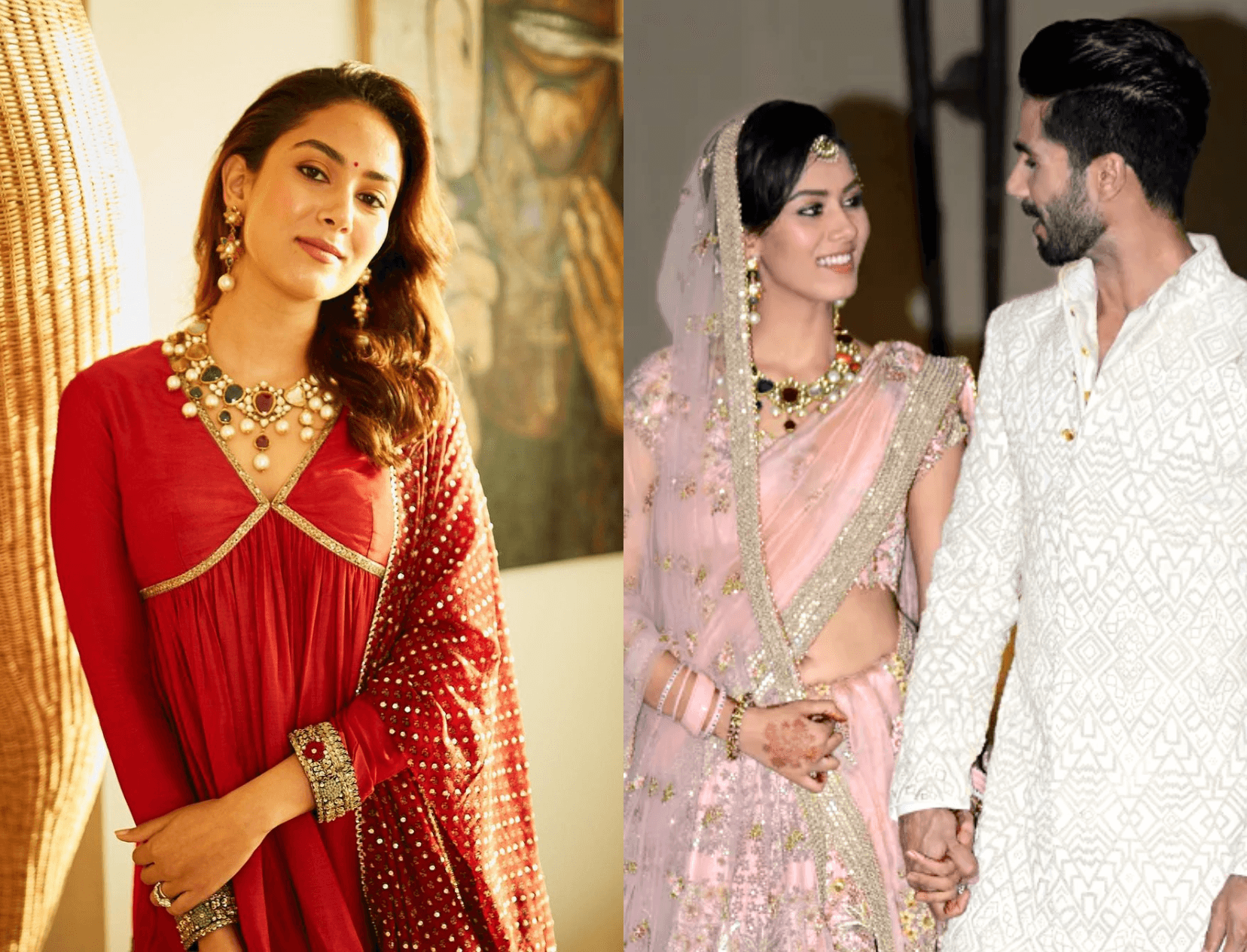 Mira Kapoor Re-Wore Her Wedding Jewellery &amp; We Love How She Styled It!