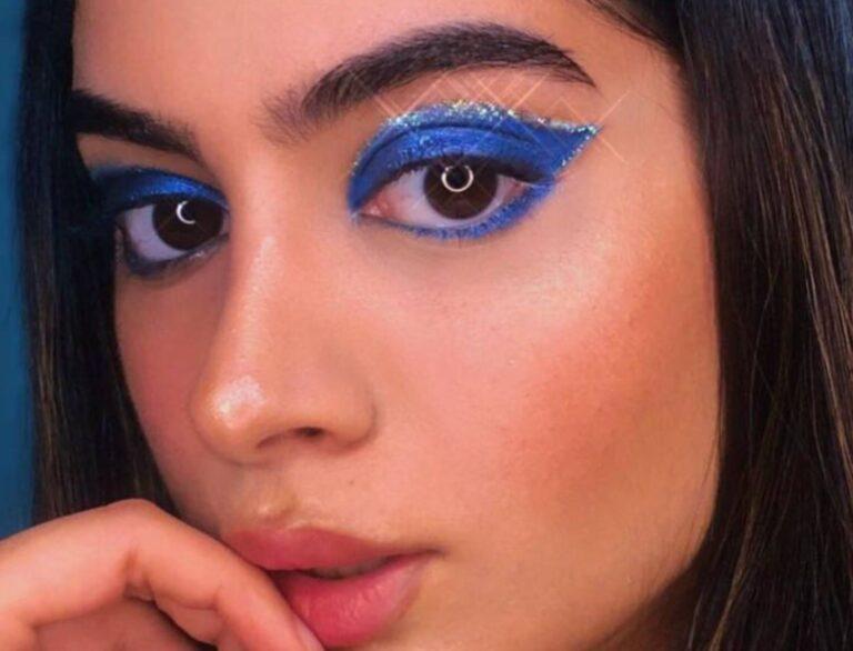 Think Blue Eye Makeup Isn&#8217;t for You? These Celeb Looks Will Change Your Mind!